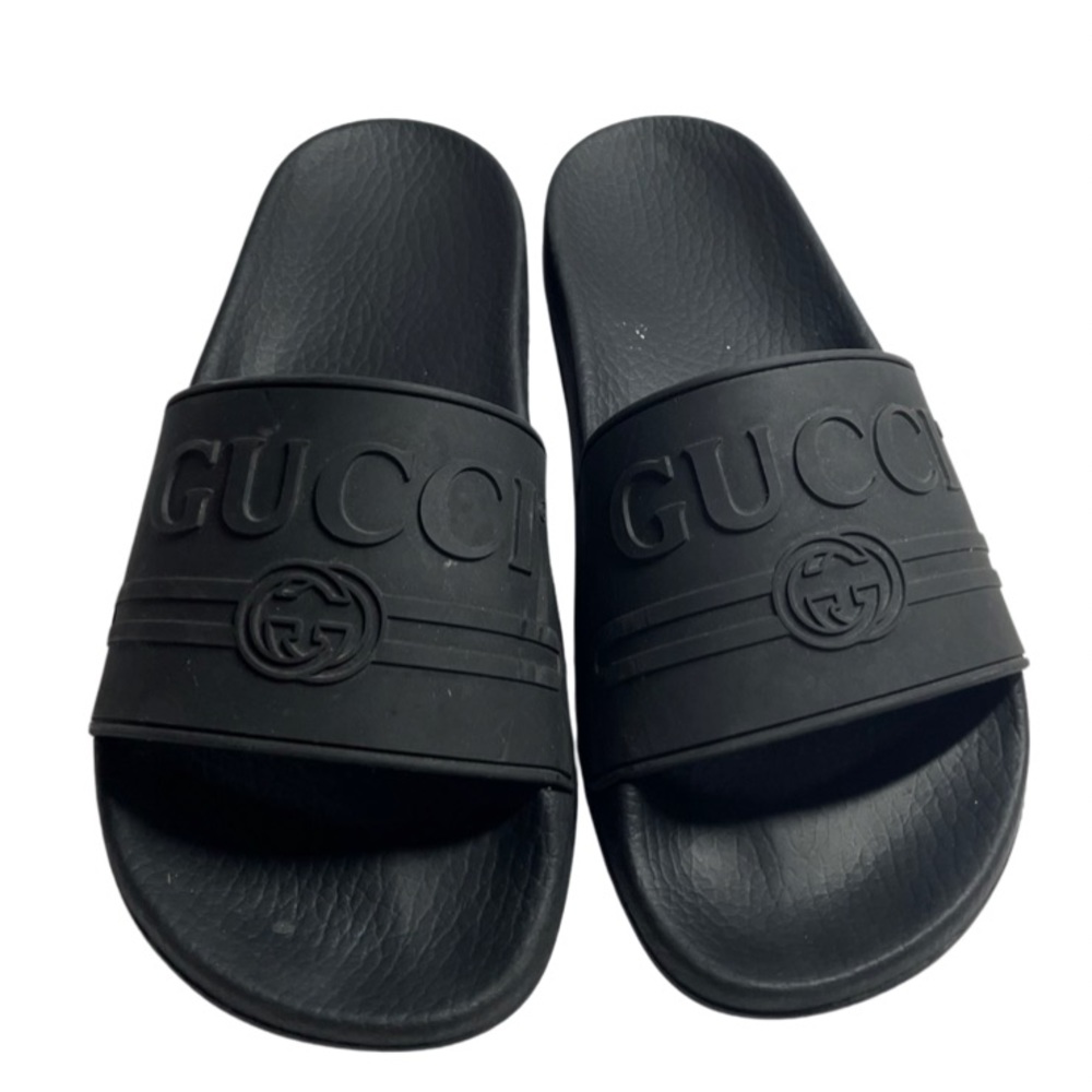 Black Gucci Slides